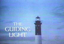 The 1970-Early 1974 lighthouse logo of "The Guiding Light."