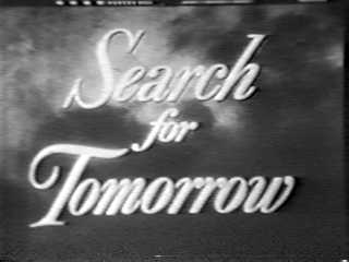 Original "Search for Tomorrow" logo